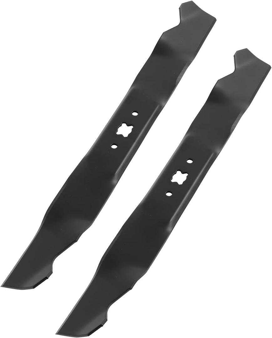 942-0741A Mulching Mower Blades Replace Cub Cadet/MTD/Troy Bilt 742-0741 742-0741A 942-0741 Compatible with Troy Bilt TB130 TB240 TB160 TB115 TB230 TB110 Craftsman M230 M250 21" Deck Lawn Mower