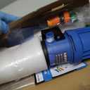 NEWTRY Fertilizer Injector for Drip Irrigation, 0.4%-4% Adjustable Dosing Pump, 3/4'' NPT Water Powered Liquid Doser for Garden, Greenhouse, Irrigation & Hydroponic System, Farm, Grow Tent