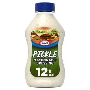 Kraft Pickle Mayonnaise Dressing, 12 fl oz Bottle (EXP 09/10/25)