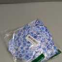 Girls 2 Piece Swimsuit Square Neck Ruched Ruffle Trim Bikini Sets Adjustable Straps Bathing Suit for Teen Girls 9-16Y (11-12 Years, Bluefloral)