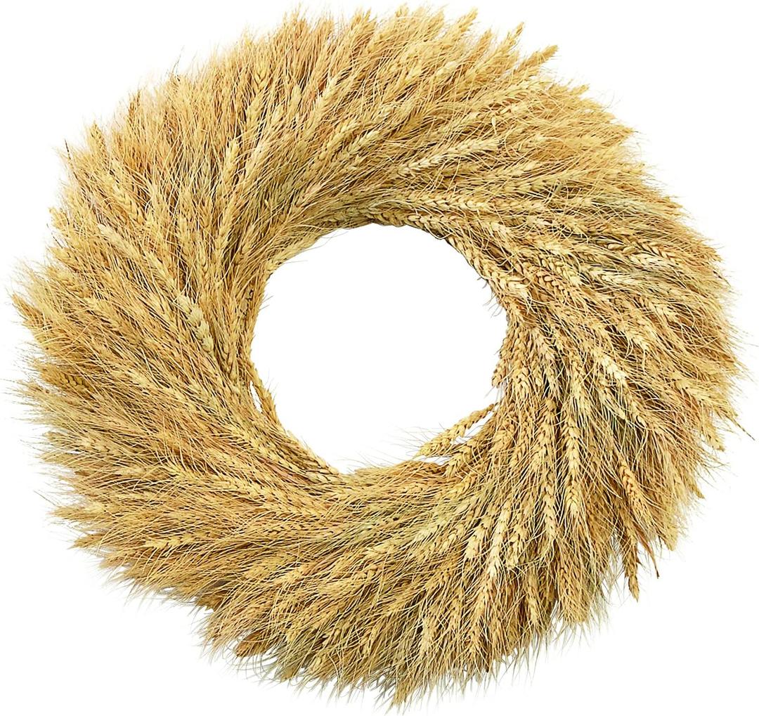 24 in Wheat Spiral Vine Wreath
