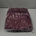 Sunbeam Royal Ultra Fleece Heated Electric Blanket Twin Size, 84" x 62", 12 Heat Settings, 12-Hour Selectable Auto Shut-Off, Fast Heating, Machine Washable, Warm and Cozy, Claret