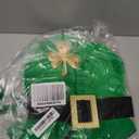 St Patrick's Day Hat Irish Shamrock Top Hats Green Velvet Top Hat Funny Party Costume Hair Accessories for Men Women