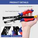 Air Line Pliers Push to Connect Fittings Removal Tool, Disconnect Tool for 1/4 5/16 (6mm, 8mm) Qucik Connect Air Hose Fittings, Release Pliers for Push-Fit Pneumatic Connectors