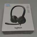 2512MEG23BL9 Logitech H390 USB Computer Headset Black  Noise Cancelling Microphone