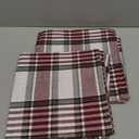 CARRIE HOME Red Christmas Buffalo Plaid Pillow Covers 22x22 Set of 2 Farmhouse Plaid Decorative Throw Pillow Covers 22 x 22 for Living Room Couch Sofa