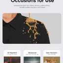 siliteelon Button Down Shirts for Women Stain Shield Long Sleeve Dress Shirts Wrinkle-Free Collared Work Office Blouses