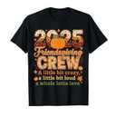 Squad Turkey Friends Thanksgiving 2025 Friendsgiving Crew T-Shirt XL