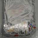 Fanqisi Spandex Cylinder Stand Covers for Parties: 3Pcs Iridescent Cylinder Pedestal Covers - Baby Shower Birthday Event Decor (Set of 3)