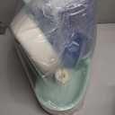 Automatic Dog Cat Feeder and Water Dispenser Gravity Food Feeder and Waterer Set with Pet Food Bowl for Small Medium Dog Puppy Kitten, Large Capacity 1 Gallon x 2 (Green)