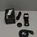 SVPRO 4K 60fps Streaming Camera with 4X Optical Zoom & Manual Focus, HDMI/USB 3.0 Webcam for PC/Mac - Live Broadcast/OBS/Monitoring, 2.8-12mm CS Mount Lens