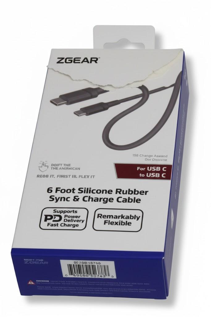 6 Foot Silicone Rubber Sync
