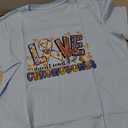 Down Syndrome Awareness Shirts Women Love Doesn't Count Chromosomes Shirts World Down Syndrome Day Support and Awareness Tee Blue L