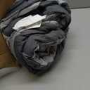 Homelike Moment Comforters Queen Size - Grey Duvet Insert Down Alternative Bed Queen Comforter, Lightweight Bedding Comforters Full Size Quilted Soft All Season Reversible Dark Gray/Light Grey