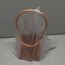 Woven Basket Portable Decorative Flower Basket for Wedding Gift Storage and Rustic Home Decor