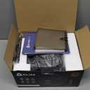 KLIM CD Player & Cassette Tape Player with Case, Bluetooth Boombox, AM/FM Radio, Stereo Sound, Remote, CD and Cassette Combo, Tape Recording, USB Drive, AUX, AC/DC Powered