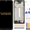 A-MIND for Samsung Galaxy A33 5G A336 LCD Screen Replacement [incell No Fingerprint] A336B A336E A336M A3360 LCD Display Touch Screen Digitizer Full Assembly Repair Kits,with Tools
