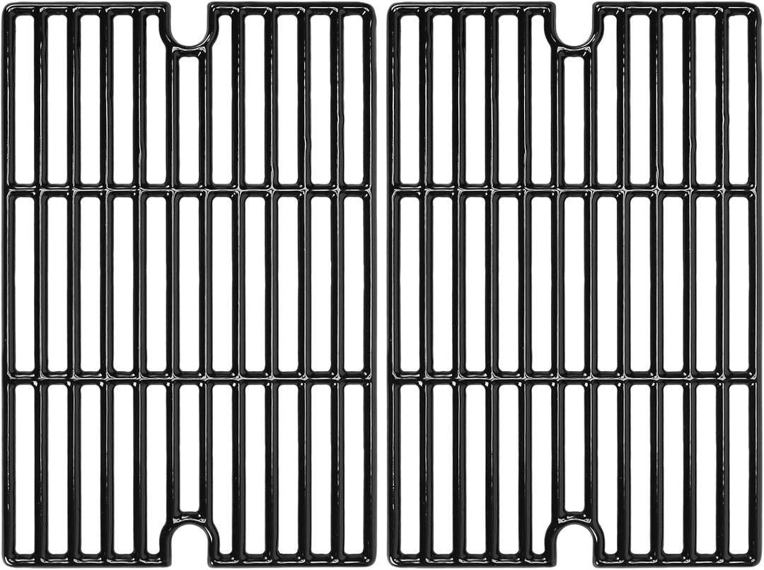 Hisencn 16.5" Cast Iron Cooking Grate Replacement for Smoke Hollow PS9900 7000CGS, Charbroil 463722315 463722313 463722416, Kenmore 141.152270 141.155400, Kingsford 24 inch Expert Grill 24 inch