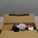 TUYU Electric Spin Scrubber, Full-Body IPX7 Waterproof Bathroom Scrubber with Power LCD Display, Adjustable Extension Handle, Cordless Shower Cleaner Brush for Bathtub Kitchen Wall Cleaning (Black)