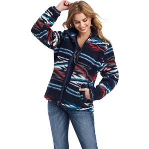 Ariat Female Fleece Chimayo Jacket Chimayo Jcd Sherpa 3X