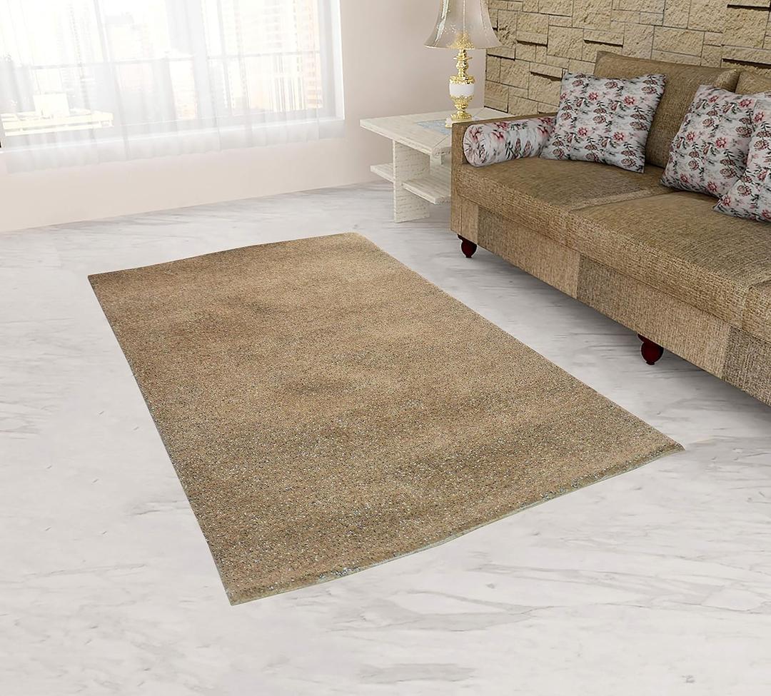 Cotton Carpet -  4' x 6' (Brown)
