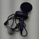 Hair Dryers for Women, CONFU Hair Dryer with Diffuser, Blow Dryers for Men, Hairdryer with Diffuser Attachment, Portable Lightweight Fast Drying Negative Ion Hairdryer for Home (Blue)