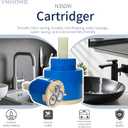 N35DW Faucet Cartridge,Suitable for Kraus and Pfist Single Handle Faucet,Replaces Glacier Bay OEM models 169-640, 704-612 & 704-615,CUPC/NSF/IAPMO Certification,Used for Bathroom and Kitchen Faucet