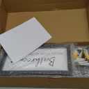 WOPITUES Floating Shelves for Wall Decor Sign, Bathroom Organizers and Storage, Bathroom Shelves Over Toilet with Metal Guardrail-Black