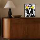 Beautiful Chic Woman Wall Art Prints Beautiful Audrey Hepburn Poster Canvas Art Wall Decor Picture For Bedroom Office Dorm Bathroom Wall Decor Aesthetic Home Artwork 8"  10" In Framed (BK01.)