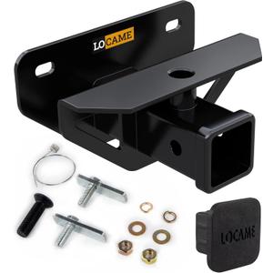 LOCAME 2 Inch Rear Trailer Hitch Receiver, Class 3 Trailer Hitch, Compatible with 2003-2018 Dodge Ram 1500, 2003-2013 Dodge Ram 2500 3500, 2019-2023 Ram 1500 Classic, LC0031