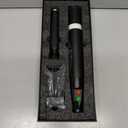 Rechargeable Self-Defense Flashlight Perfect for Pet Walking, Portable, Survival, Outdoors (Black)