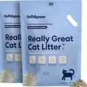 Tuft & Paw Really Great Cat Litter OdorStop, Low Tracking Mixed Tofu Cat Litter, Clumping, Multi-cat, Odor Control, Dust-Free - 9.25lbs x 2Bags (OdorStop)