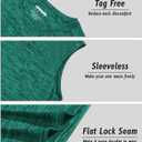 TACVASEN Men's Sleeveless Tee Shirt Quick Dry Workout Gym Tank Tops Summer Cooling Bodybuilding Muscle Shirts (Gray, S)
