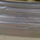 4 Set 32" High Top Cocktail Tables for Parties White Round Folding Bar Height Table with Removable Legs and 32 x 43 Inch Black Spandex Stretch Table Covers