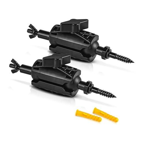 ORIPIK Adjustable Trail Camera Tree Mount: Game Camera Outdoor Mounting Bracket Holder with Double 360° Swivel Tilt Ball Joints, 2 Packs