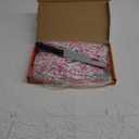 Womens Barbara Dress Costume Pink Floral Print Dress Halloween Cosplay Outfit Suit (Small)