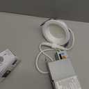 HALO RL 5/6 in LED Recessed Light Trim Selectable Color Temperature 2700K 3000K 3500K 4000K 5000K Dimmable Dim to Warm 600 Lumens Wet Location Indoor Outdoor Retrofit Downlight RL56069FSD2W1EWH