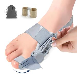 Bunion Corrector for Women & Men, Orthopedic Bunion Splint with Toe Separator, Adjustable Bunion Corrector for Bunion Relief, Suitable for Left and Right Feet (1)