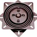 Bar Stool Swivel Plate Replacement - Automatic Return Swivel - 7 Inch Square - Commercial Grade Chair and Stool Replacement Parts - Made in USA