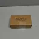 Ravinte 10 Pack Single Hole Round Cabinet Knobs and Pulls - Champagne Bronze Kitchen Drawer Hardware