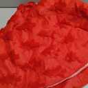 EKOREST Fluffy Plush Christmas Tree Skirt 48 Inches, Solid Red Trees Soft Faux Fur Pencil Tree Skirt, Winter Xmas Tree Mat for Home Party Holiday Decorations