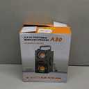 Bluetooth Speaker, 40W (60W Peak) Portable Wireless Speaker with Colorful Lights, Double Subwoofer Heavy Bass, FM Radio, MP3 Player, Bluetooth 5.0, Loud Stereo speakers for Home Outdoor Party Camping