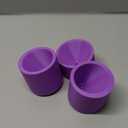 JILINWE Snow Globe Glitter Funnel,3Pcs Snow Globe Tumbler Funnel Large Glitter Funnel for Making Snow Globe Tumblers,NO Mess