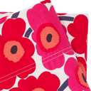 Marimekko - Pillowcase Set, Cotton Percale Bedding, Smooth & Cool Home Decor (Mini Unikko Red, Standard)