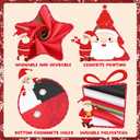 Christmas Door Banner for Outside Christmas Theme Porch Sign Front Door Banner Xmas Large Santa Shaped Hanging Cover Backdrop for Home Indoor Outdoor Holiday Winter Party Decor