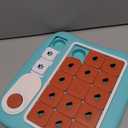 DUDULOVY Dog Puzzles for Smart Dogs, Level 3 Interactive Dog Treat Puzzle for Iq Training, Dog Puzzle Toy for Large Medium Small Dogs with Squeaky Dog Button Design