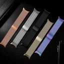 Milanese Mesh Metal Band Compatible with Google Pixel Watch 4/3 /2/1 41mm, Magnetic Stainless Steel Strap for Men Women