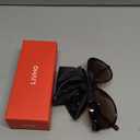 livho Trendy Polarized Aviator Sunglasses Women Men, Retro Sun Glasses for Women Men 2025, Oversized UV Protection Shades (Dark Brown Tortoise/ Brown)