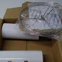 Tall Drum Lamp Shades Set of 2 Medium Beige Bamboo Knot Linen Textured Lampshade 9.8``Top x 9.8``Bottom x 11.8``High(Spider) Farmhouse Lamp shade for Table & Bedside Lamp