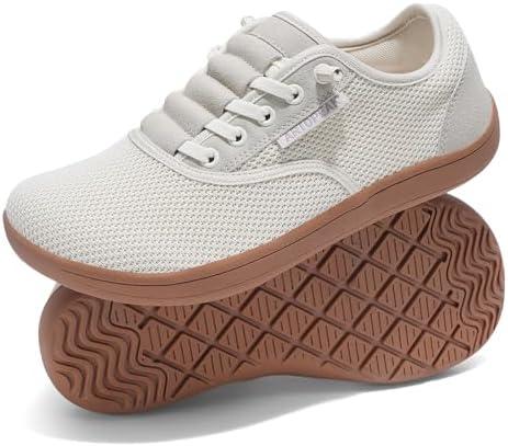 ARTOPEAK Wide Toe Box Shoes for Women Minimalist Barefoot Sneakers with Zero Drop Sole Extra Wide Slip on Walking Shoes 10